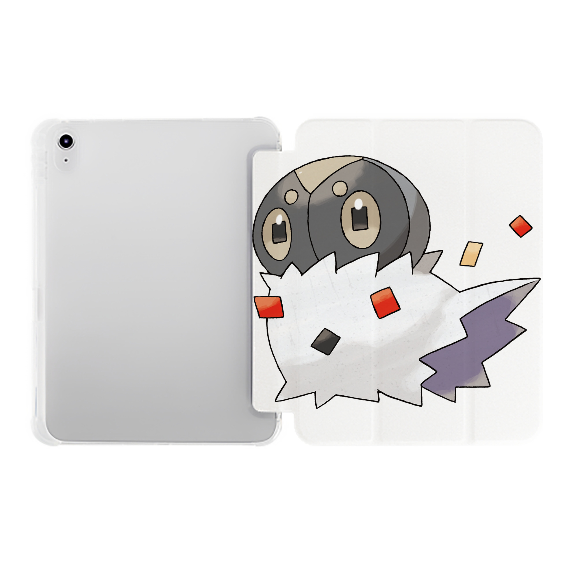 （画像用） ポケットモンスター Pokémon IPad ケース ペン収納付き 三つ折りスタンド PUレザー×シリコン 対応機種9.5/10.5/10.9インチ